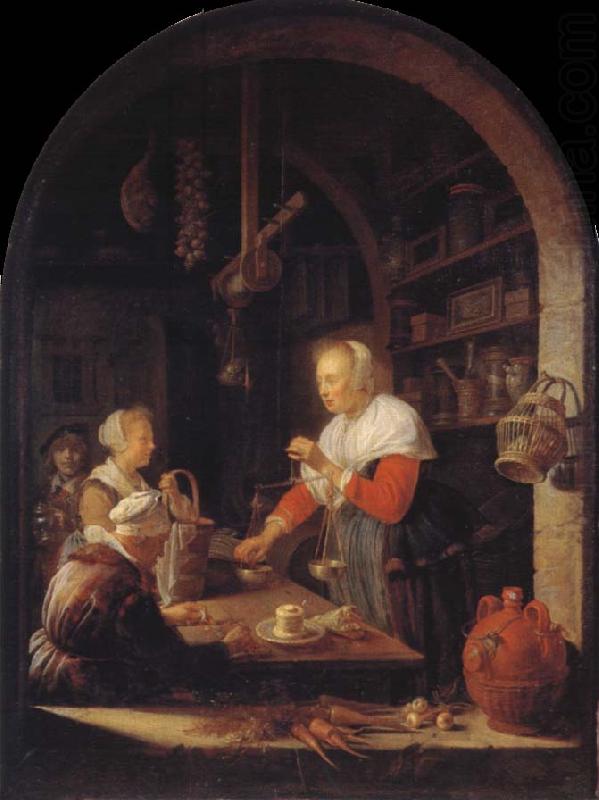 Gerrit Dou The Kramerladen china oil painting image